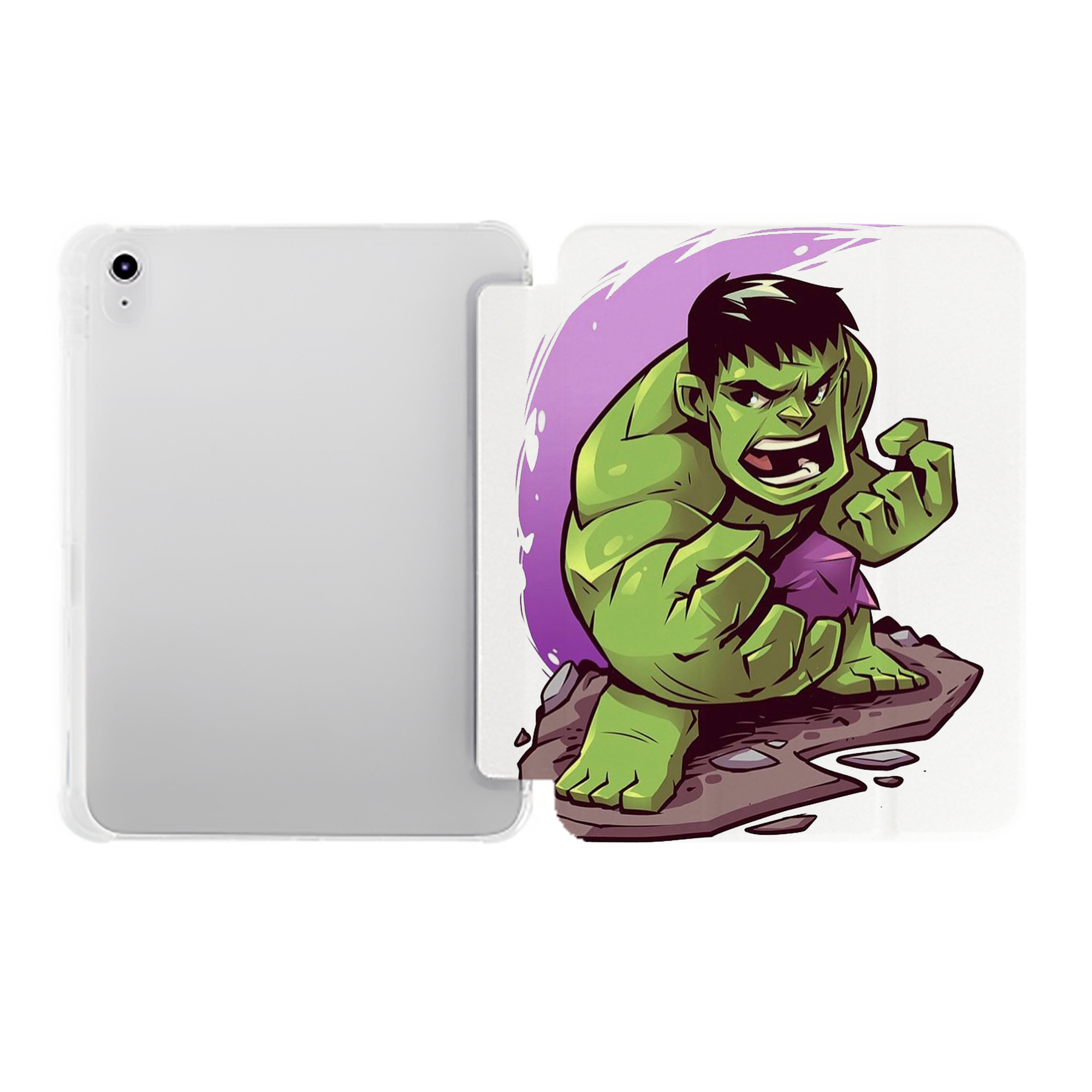 （画像用） アベンジャーズ The Avengers IPad ケース ペン収納付き 三つ折りスタンド PUレザー×シリコン 対応機種9.5/10.5/10.9インチ